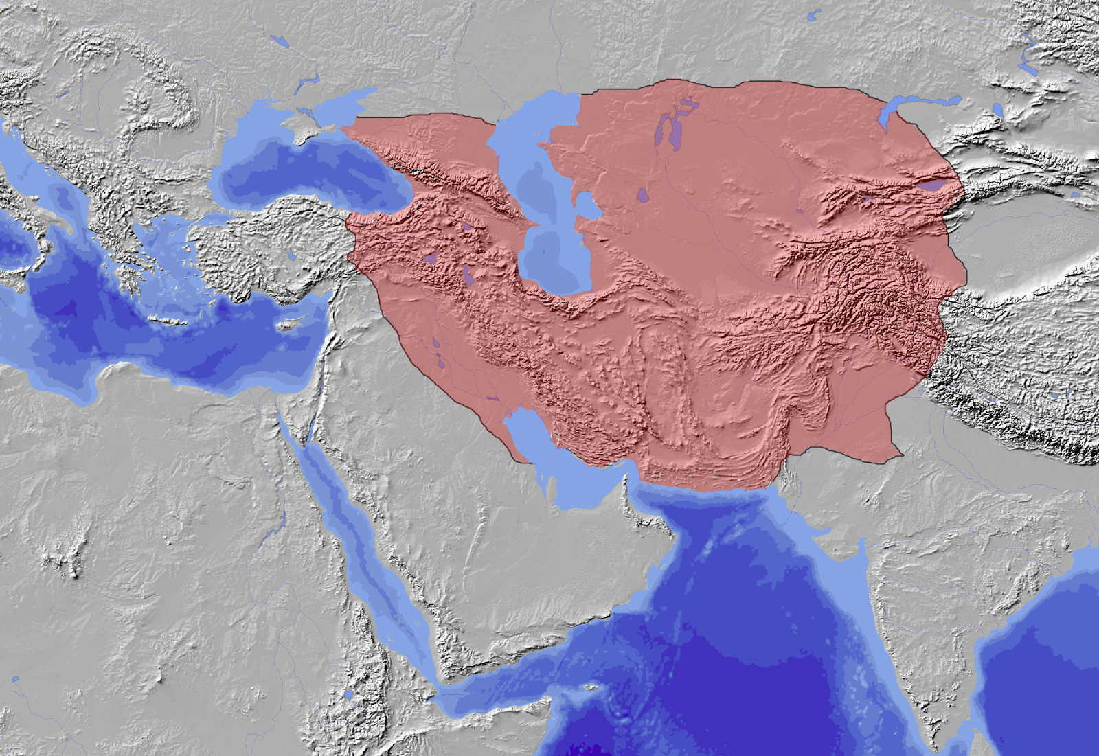 Timur İmparatorluğu Haritası